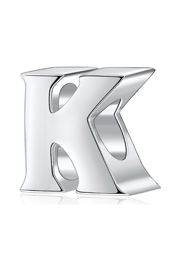 Initial Letter Charms for Women Bracelet Sterling Silver Ginger Lyne Collection