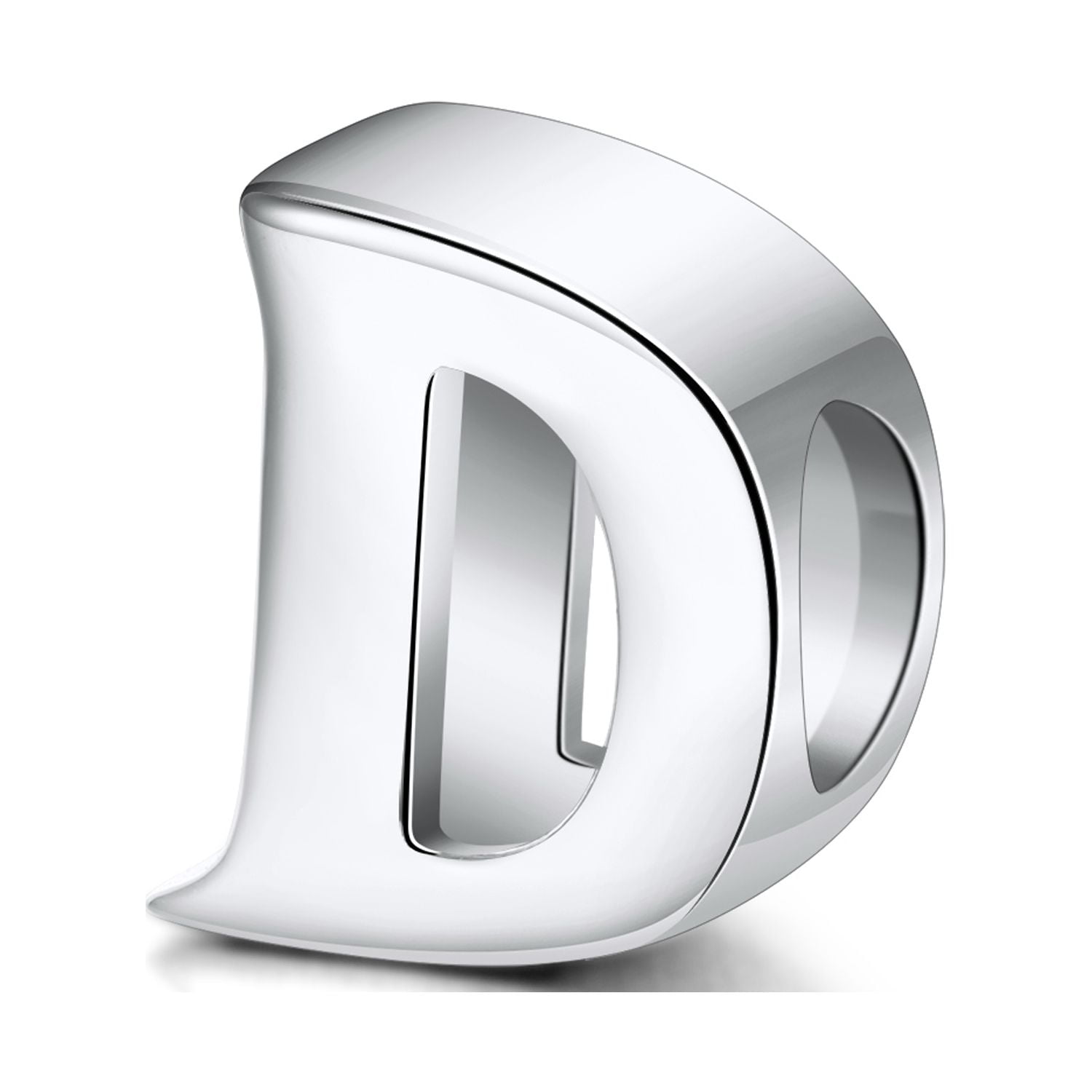 Initial Letter Charms for Women Bracelet Sterling Silver  Ginger Lyne Collection
