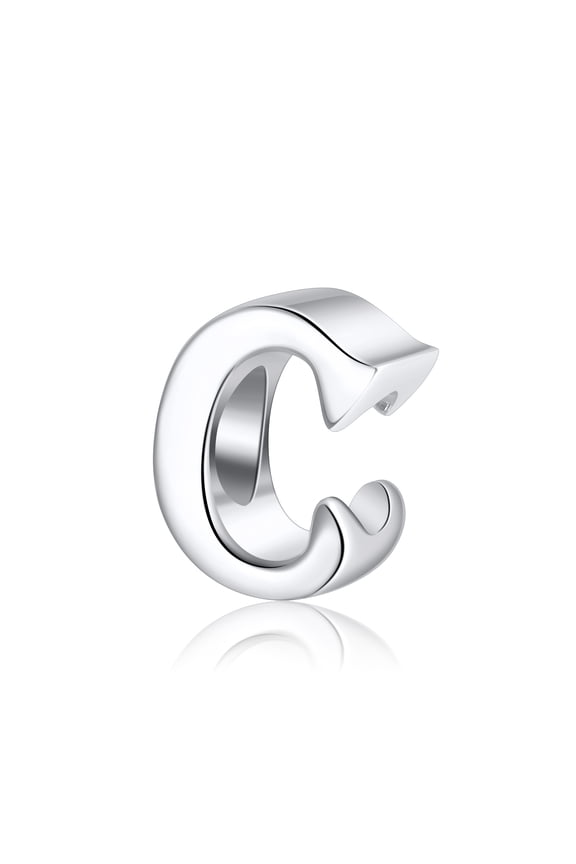Initial Letter Charms for Women Bracelet Sterling Silver Ginger Lyne Collection