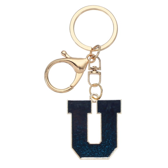 Initial Letter Keychain, Alphabet Letter Bag Charm Car Keyring Letter A Pendant Charm Key Chain U