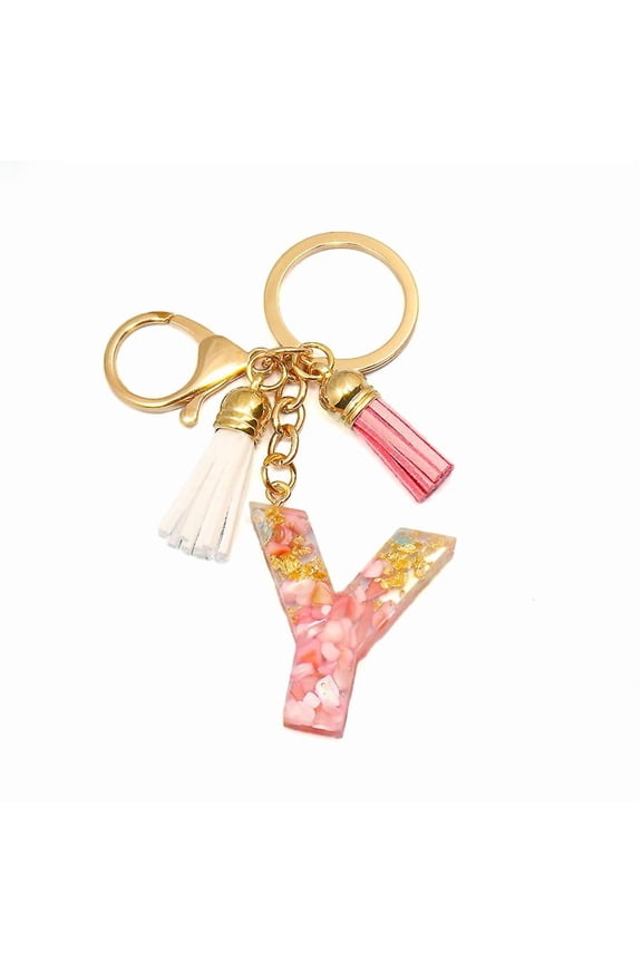 Initial Letter Keychain, Butterfly Keychain Cute Resin, Initial Backpack Charms.