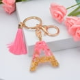 thumbnail image 1 of Initial Letter Keychains for Girls Women Red Tassel Alphabet Keychain for Backpack School Bag Keychain for Book Bag, A, 1 of 27