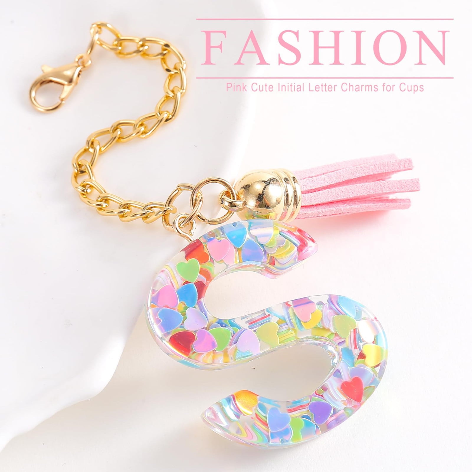 Cute initial keychains deals
