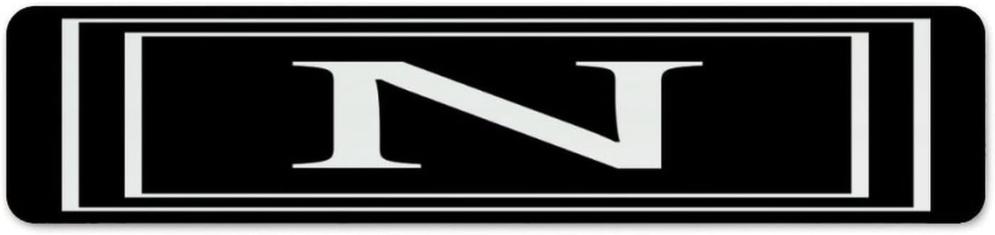 N Monogram Sign Initial Letter N Monogram 4