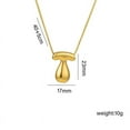 thumbnail image 1 of Initial Letter Necklace Personalized Alphabet Pendant Jewelry for Women Mom Gift Everyday Fashion Accessory, 1 of 2