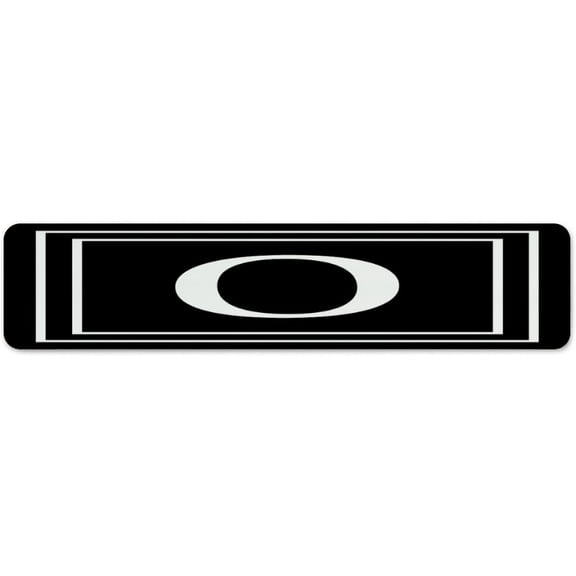 Initial Letter O Monogram 4"x16" Metal Sign Men Backyard Lounge Wall Decorations Garage Signs Script Family Name Aluminum Metal Sign for Laundry