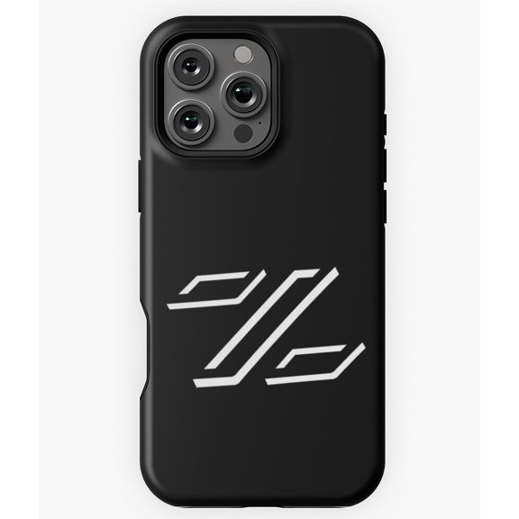 Initial Letter Z Abstract Design Phone Case for iPhone 16 15 14 13 12 11 Pro Max