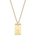 thumbnail image 1 of Initial Necklaces for Women -14K Gold Plated Alphabet Necklace Fine Gold Name Necklace-Personalized Women's Initial Pendant Necklace-Trendy Gold Jewelry, 1 of 5