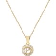 thumbnail image 1 of Initial Necklaces for Women Initial Jewelry for Women 14K Gold Plated Letter Layered Personalized Round Zirconia Letters Jewelry for Women Valentines Day Gifts, 1 of 5