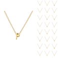 thumbnail image 1 of Initial Necklaces for Women Men A-Z Gold Pendant Charm Necklace Personalized Name Necklace Fashion Jewelry Accessories Gift, 1 of 4