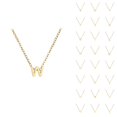 thumbnail image 1 of Initial Necklaces for Women Men A-Z Gold Personalized Name Pendant Charm Necklace Fashion Jewelry Accessories Gift, 1 of 2