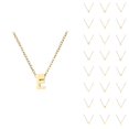 thumbnail image 1 of Initial Necklaces for Women Men A-Z Gold Personalized Name Pendant Charm Necklace Fashion Jewelry Accessories Gift, 1 of 4