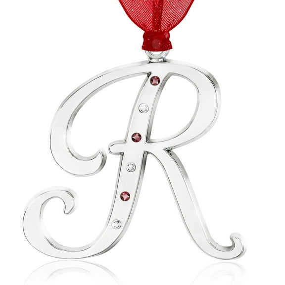 Gloria Duchin Personalized Christmas Monogram Initial Ornament Gift Keepsake