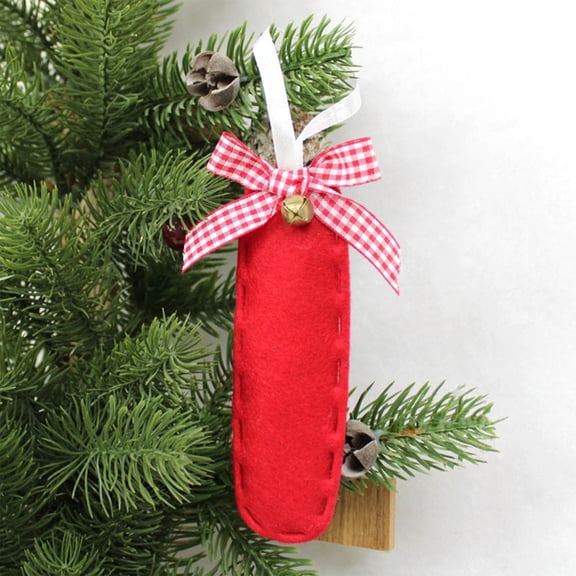 Initial Ornaments for Christmas Tree, Personalized Christmas Tree Decor, Xmas Hanging Pendants for Unique Holiday Style