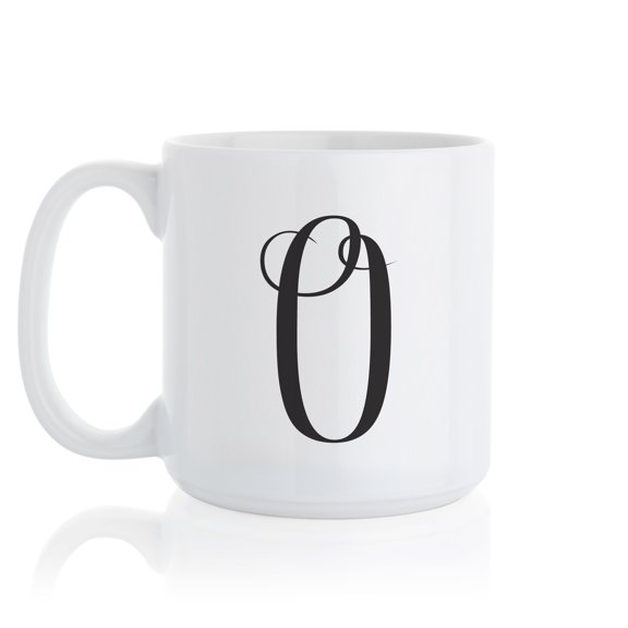 Initial Script NP Large Mug 20oz