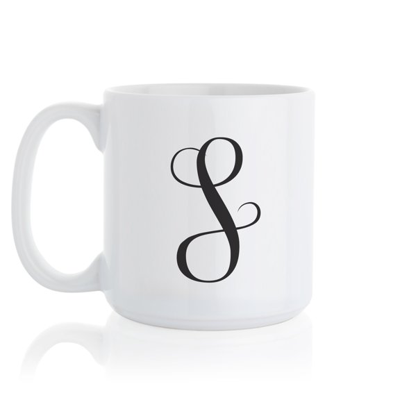 Initial Script NP Large Mug 20oz