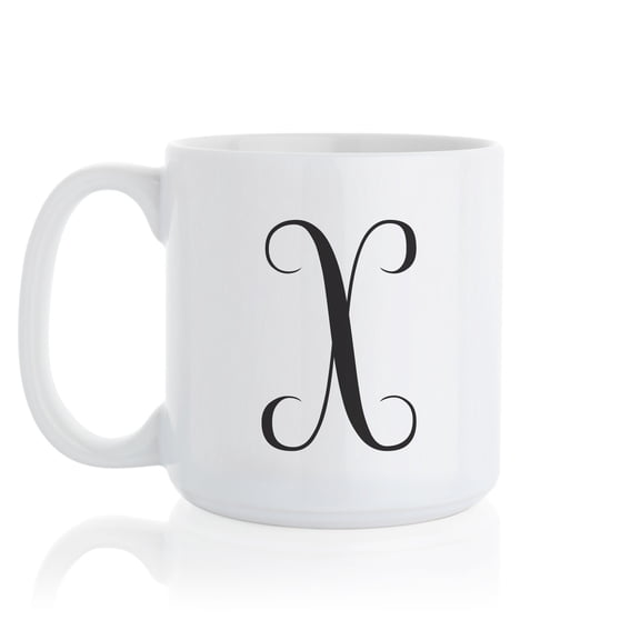 Initial Script NP Large Mug 20oz