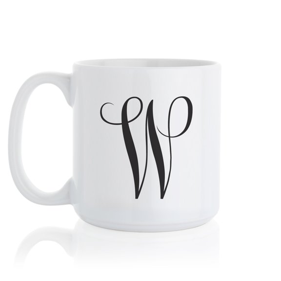 Initial Script NP Large Mug 20oz
