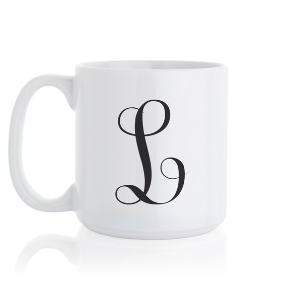 Initial Script NP Large Mug 20oz
