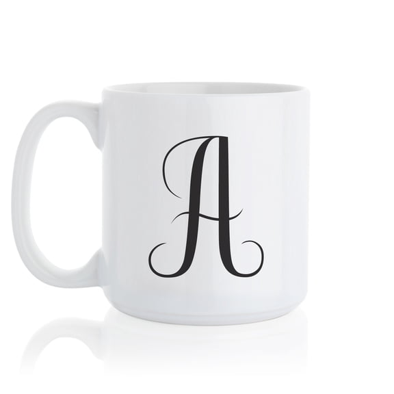 Initial Script NP Large Mug 20oz