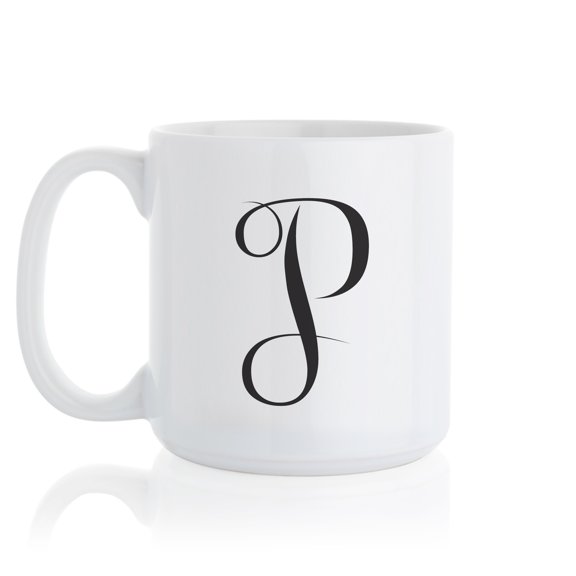 Initial Script NP Large Mug 20oz