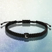 EDIODPOH Initial String Bracelets For Women Men Teen Girls Boys Handmade Rope Braided Bracelet Minimalist Jewelry Matching Couple Bracelets Bracelets L