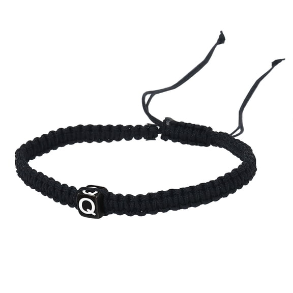 Initial String Bracelets For Women Men Girls Boys Handmade Rope Braided Minimalist Jewelry Matching Couple Friendship