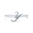thumbnail image 1 of Initial Y Alphabet Letter Name Monogram New Fashion Ring Band 925 Sterling Silver Size 8, 1 of 5