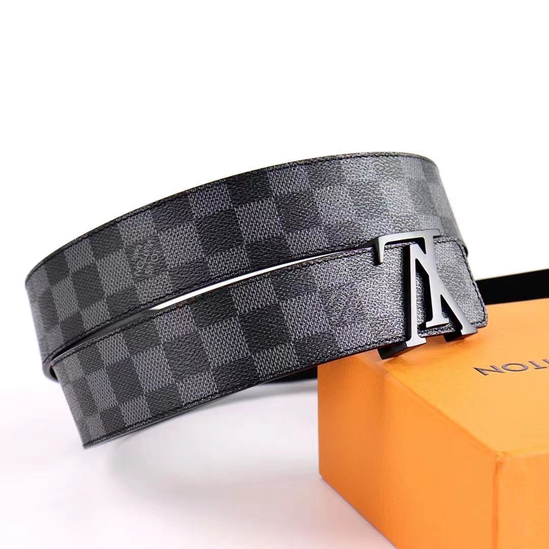louis vuitton damier belt mens