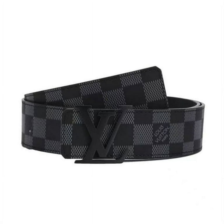 Men's belt black size store 110