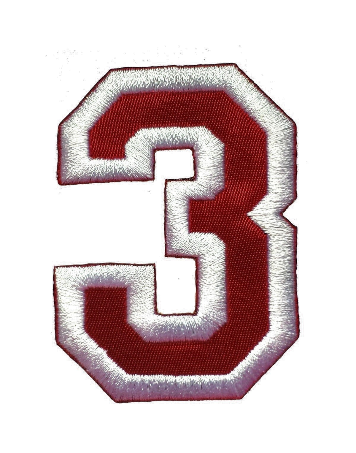 Initials A to Z Embroidered Sew/Iron On Patch 3
