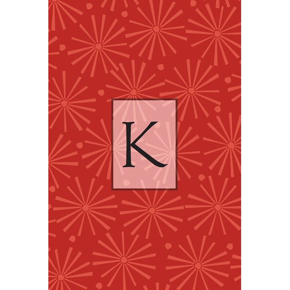 Initials Pattern K Poster Print - Licensing Studio Art (24 x 36)