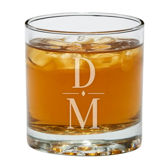 Initials Personalized Bar Glasses