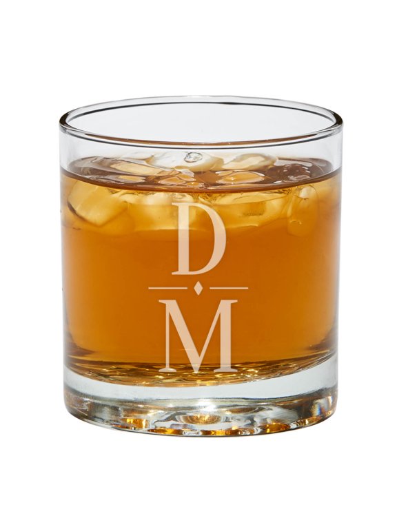 Initials Personalized Bar Glasses