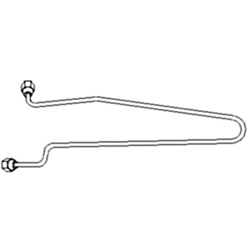 Injection Line - #2 Cylinder fits White 2-78 4-78 163472AS fits Oliver 1650 1655 fits Minneapolis Moline G750