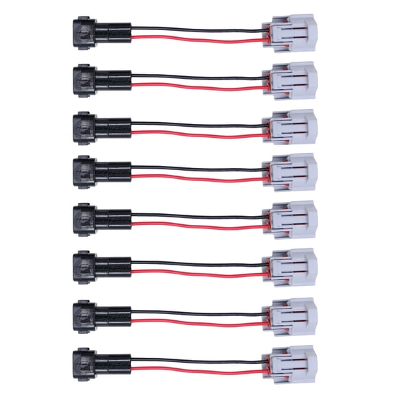 Injector PnP Adapters - Denso (female) to OBD2 (male)-Wired (Choose QTY)