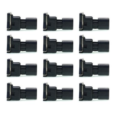 QFS Injector PnP Adapters – EV1 Bosch Female To Denso Male (Wired) – Set Of 8, Lifetime Warranty