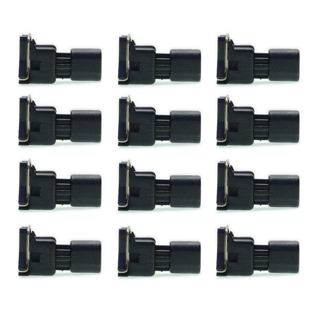 QFS Injector PnP Adapters – EV1 Bosch Female To Denso Male (Wired) – Set Of 8, Lifetime Warranty