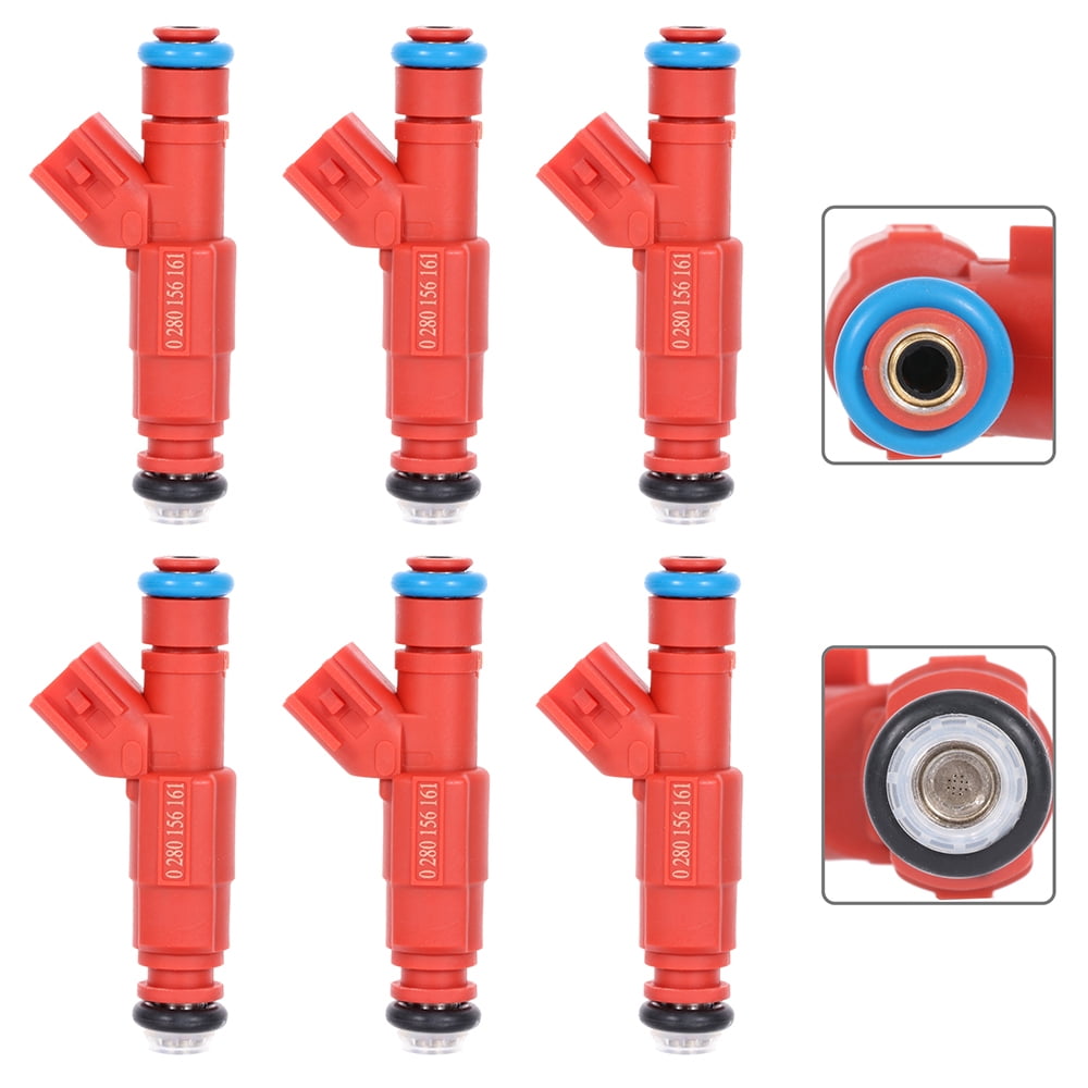 Injectors,CCIYU 12 Hole Fuel Injectors Set fit for Forfor Dodge Dakota