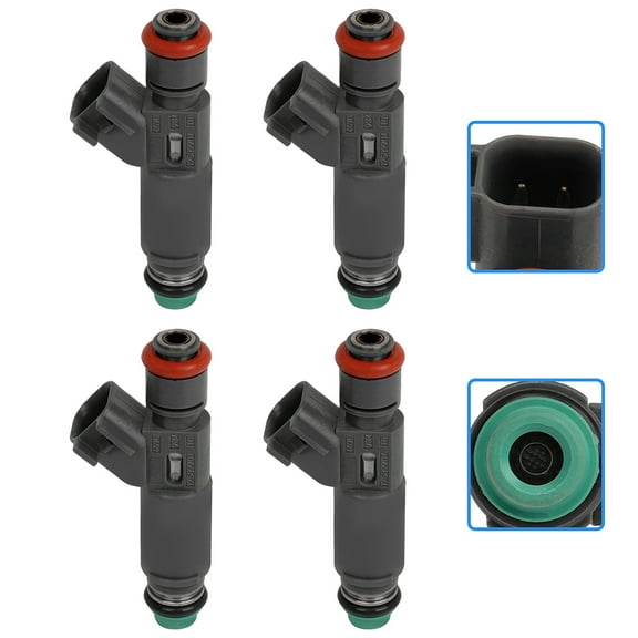 Injectors,CCIYU 12 Holes Fuel Injector set fit for 06-07 for Chevrolet for Cobalt/Cobalt/HHR, 06-08 for Chevrolet for Malibu, 06-07 for Pontiac for G6/ Solstice Fits select: 2007 PONTIAC G6 BASE/SE