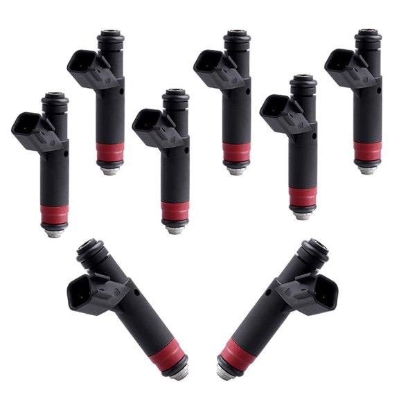 Injectors,CCIYU 2 Hole Fuel Injectors Set fit for 2001 2002 2003 for Dodge Dakota for Durango 2002 2003 for Dodge for Ram 1500 2001 2002 for Jeep Grand for Cherokee 4.7L 53032145AA Injector,8 Pieces
