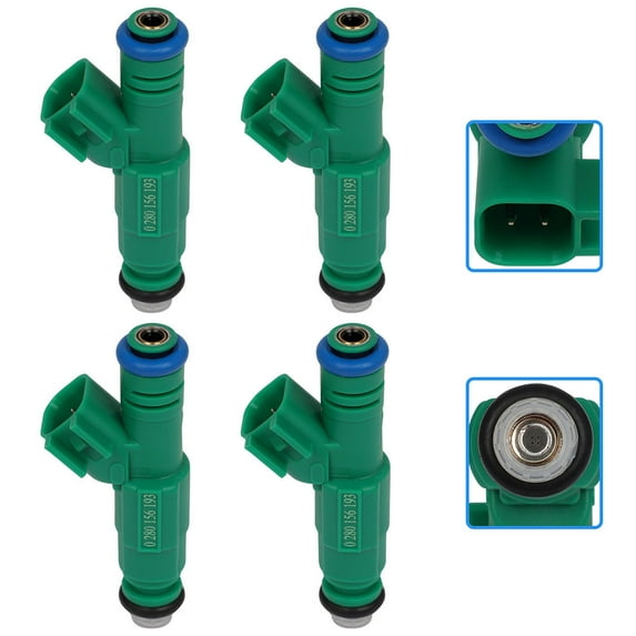 Injectors,CCIYU 4 Holes Fuel Injector set fit for 2004-2005 for Mazda for 3 2.3L, 2006-2007 for Mazda for 5 2.3L, 2003-2005 for Mazda for 6 2.3L