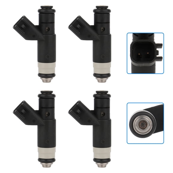 Injectors,CCIYU Fuel Injectors fit for 03-09 for Chrysler PT Cruiser 2.4L, 04 05 for Dodge Caravan/Stratus 2.4L/ Neon 2.0L Compatible with 812-12142 Injector, 4 Pieces