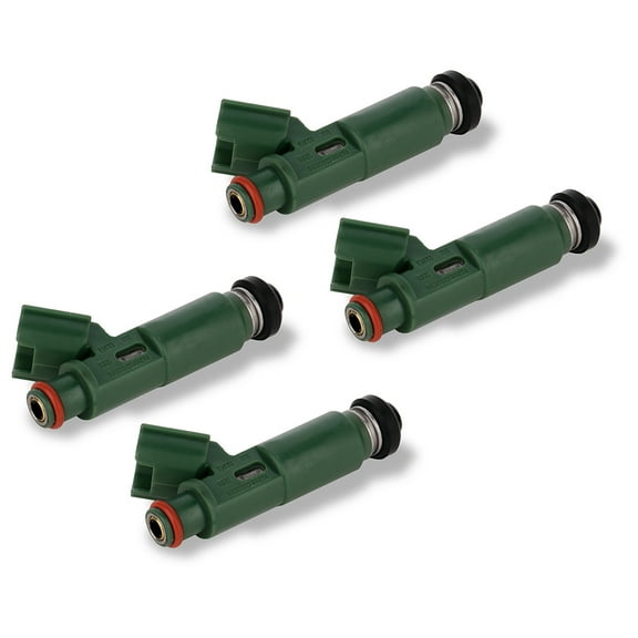 Injectors Kit, SCITOO 12 Holes Fuel Injector fit for 2000-2005 for Toyota Celica 1.8L, 99-2007 for Toyota Corolla 1.8L, 2003-2007 for Toyota Matrix 1.8L, 2000-2005 for Toyota MR2 Spyder 1.8L,Set of 4
