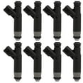 thumbnail image 1 of Injectors Kit,SCITOO 2 Holes Fuel Injector fit for 2000 for Dodge for Dakota 4.7L, 2000 for Dodge for Durango 4.7L, 1999-2000 for Jeep for Grand for Cherokee 4.7L, Set of 8, 1 of 4