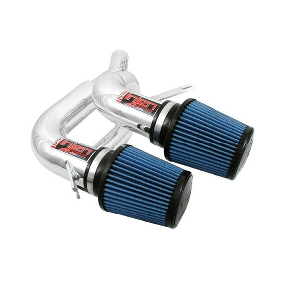 Injen 08-09 535i E60 3.0L L6 Twin intake & AMSOIL Filters Polished Short Ram Intake Fits select: 2021 TOYOTA TUNDRA DOUBLE CAB SR/SR5, 2008-2010 BMW 535