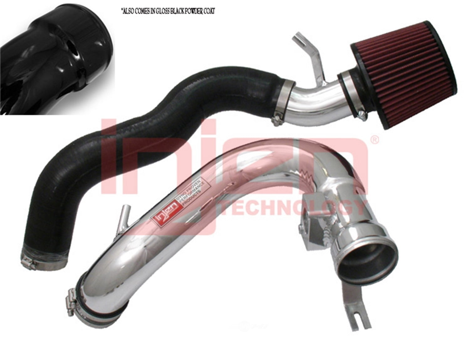 Injen 08-13 Lancer 2.0L Non Turbo 4 Cyl. Polished Cold Air Intake Fits select: 2008-2014 MITSUBISHI LANCER