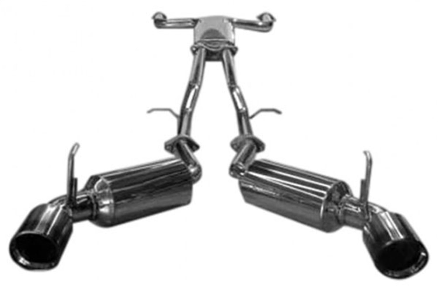Injen SS Dual 60mm Cat-Back Exhaust w/ Resonated X-Pipe Nissan 370Z (09-11) (SES1989TT) main image 0