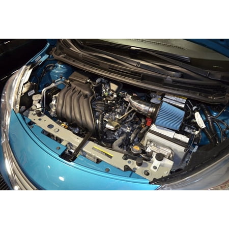 Injen Compatible with 2014-2015 Versa Note 1.6L 4 Cyl. Black Short Ram Intake w/ MR Technology