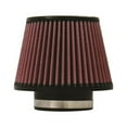 thumbnail image 1 of Injen High Performance Air Filter - 3.50 Black Filter 6 3/4 Base / 5 Tall / 5 Top, 1 of 4
